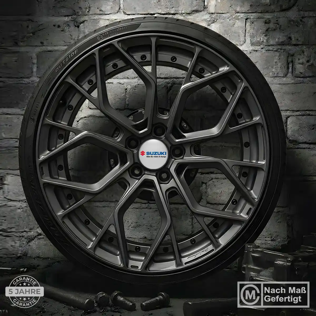 Suzuki Aufkleber Silikon Embleme Hohe Qualität