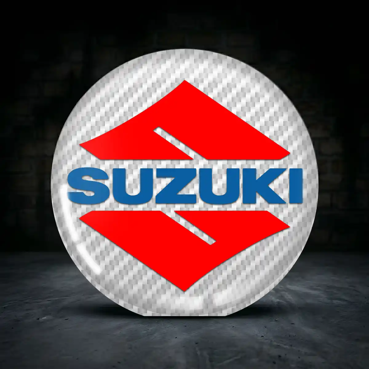 Suzuki Epoxidharz Aufkleber Limitierte Auflage