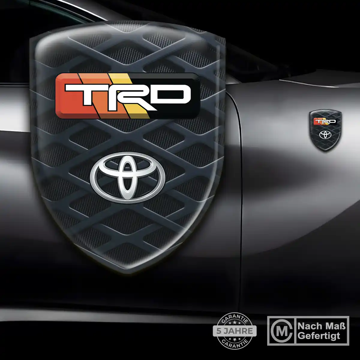 Toyota Aufkleber 3D Gel Emblem Auto Stilvolles Design