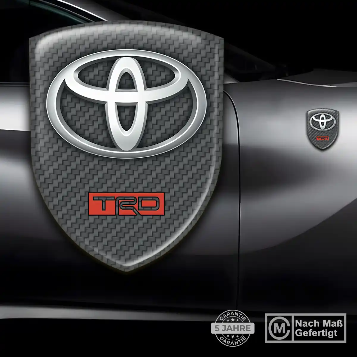 Toyota Aufkleber 3D Gel Wappen Auto Stilvolles Design