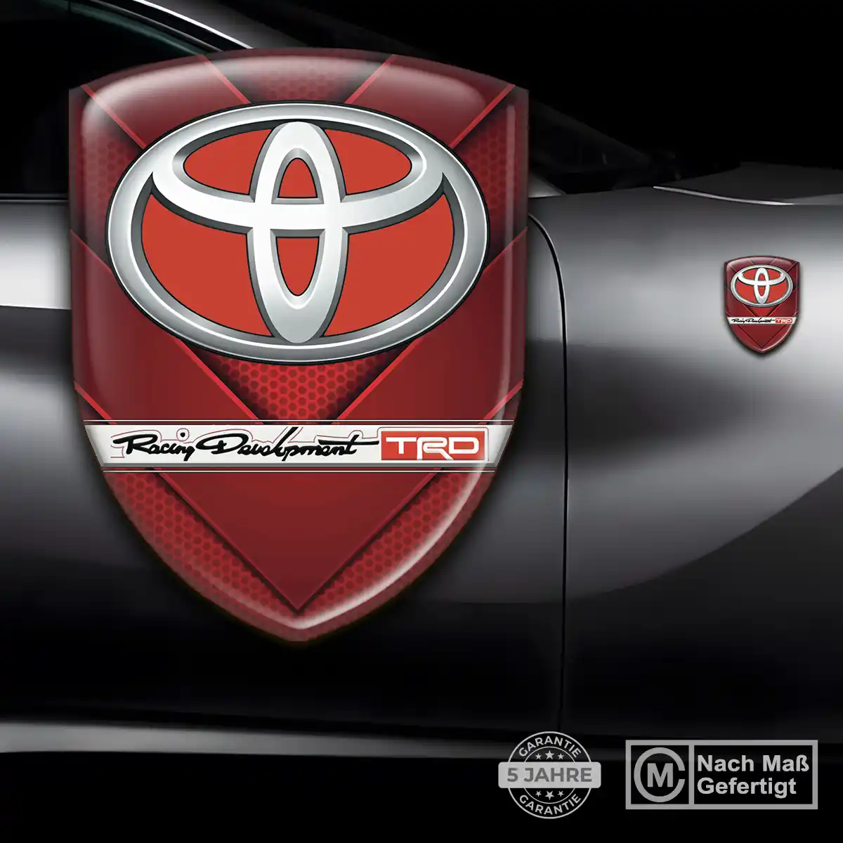 Toyota Aufkleber Auto Stilvolles Design