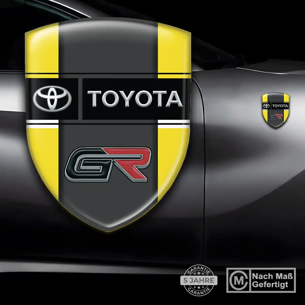 Toyota Aufkleber Embleme Silikon Auto Stilvolles Design