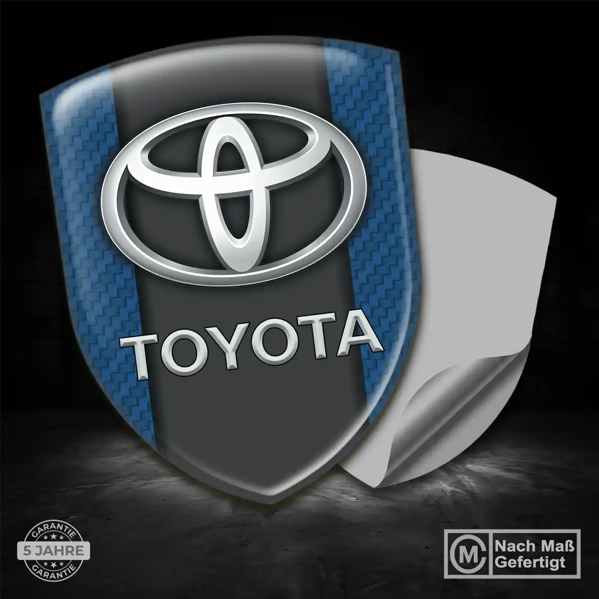 Toyota Aufkleber Stilvolles Design