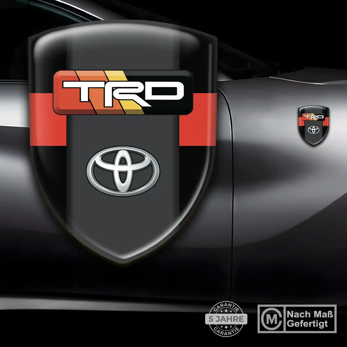Toyota Aufkleber Wappen Auto Stilvolles Design