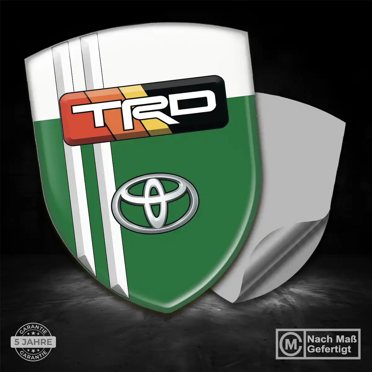 Toyota Aufkleber Wappen Emblem Stilvolles Design