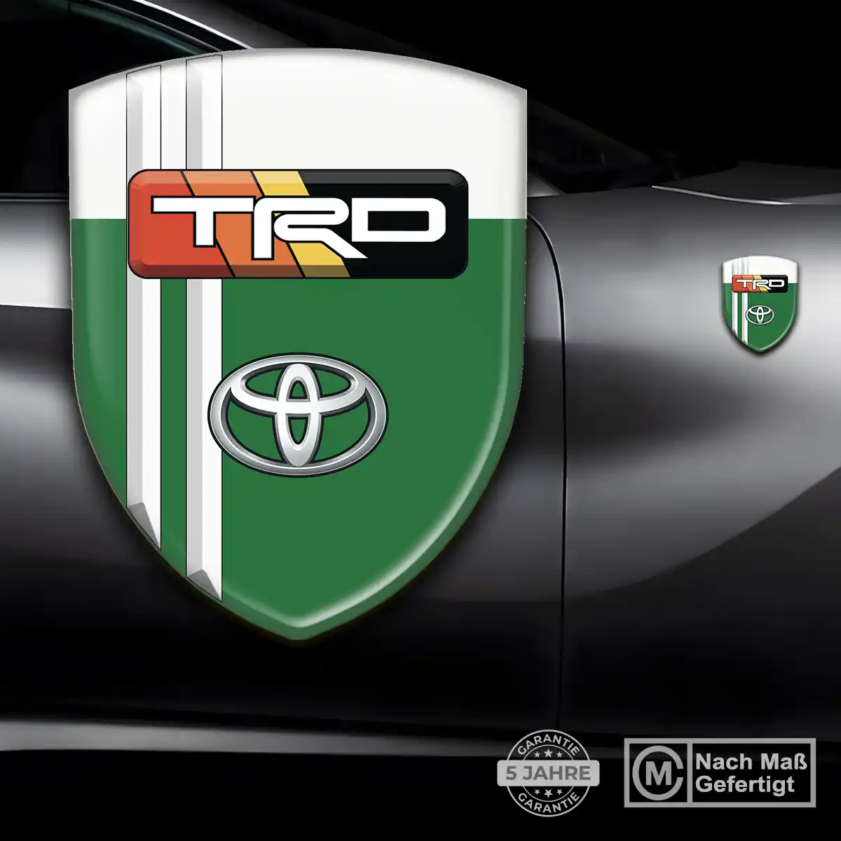 Toyota Aufkleber Wappen Emblem Stilvolles Design