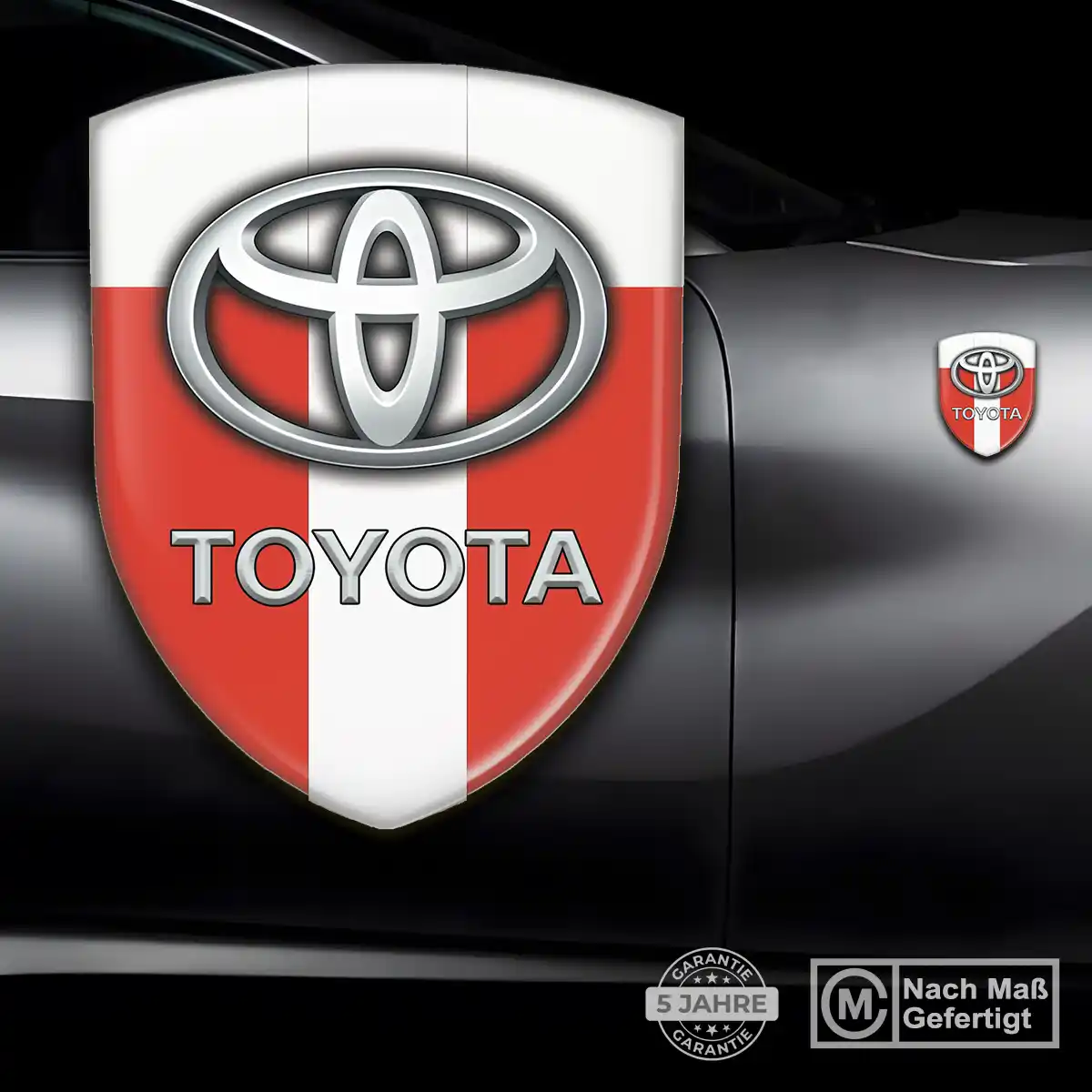 Toyota Emblem Aufkleber Auto Stilvolles Design