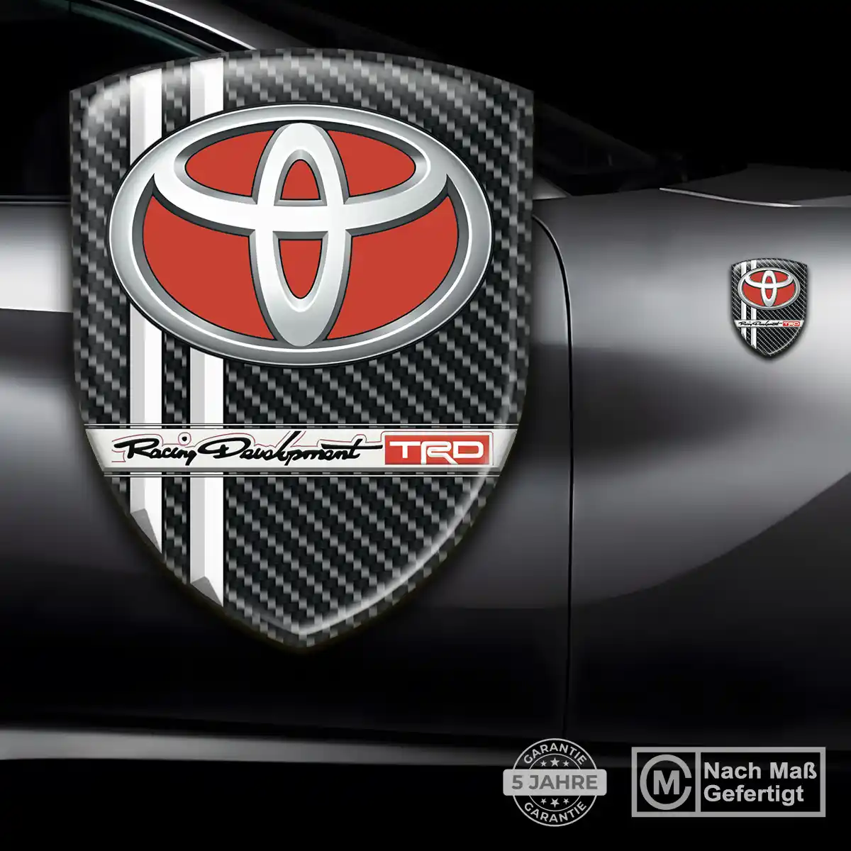 Toyota Emblem Aufkleber Stilvolles Design