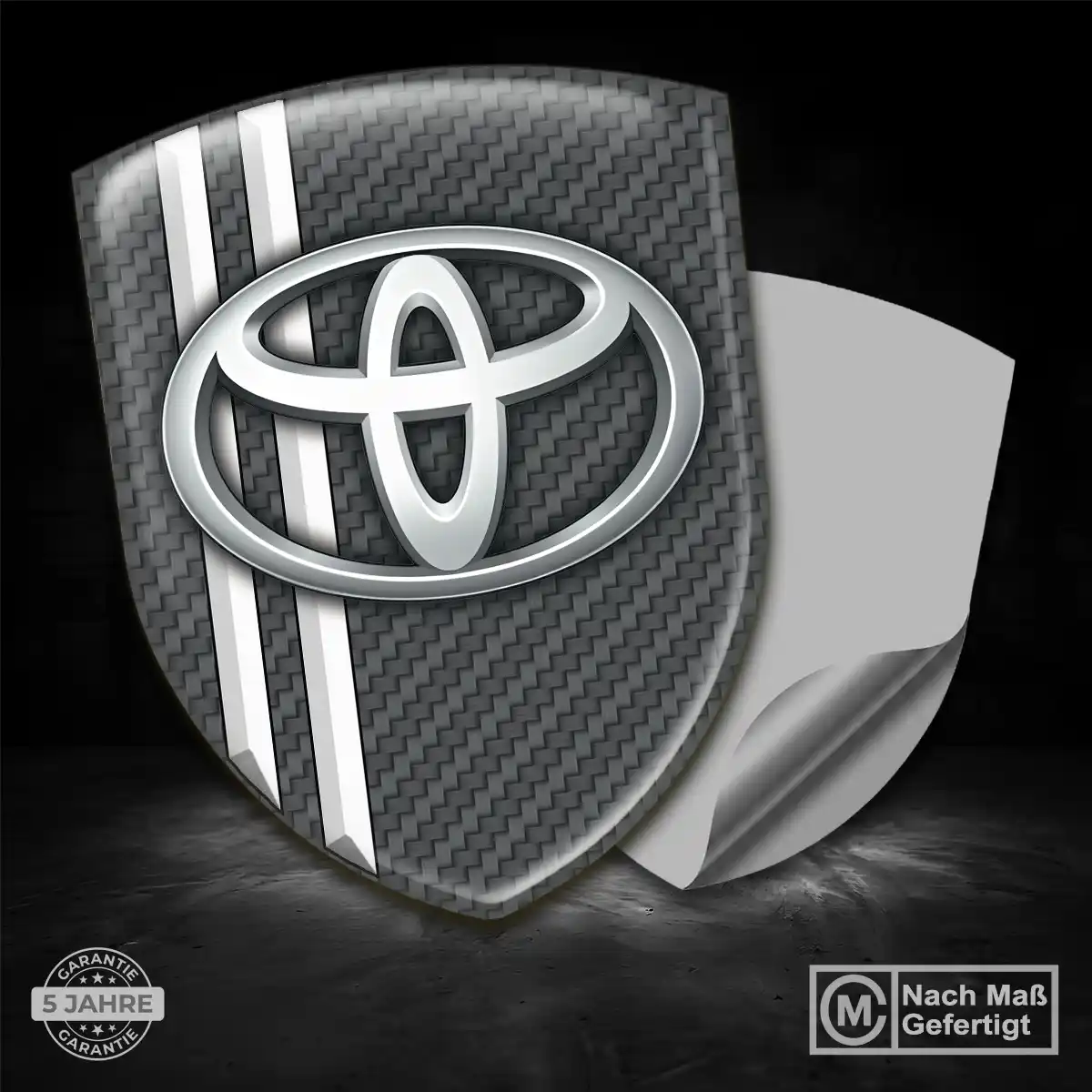 Toyota Emblem Auto Stilvolles Design
