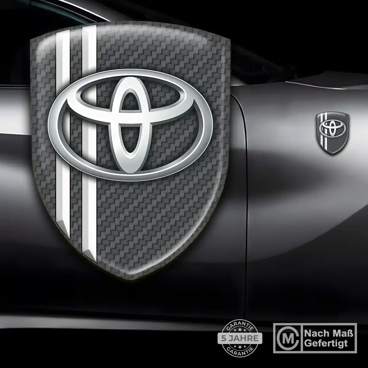 Toyota Emblem Auto Stilvolles Design