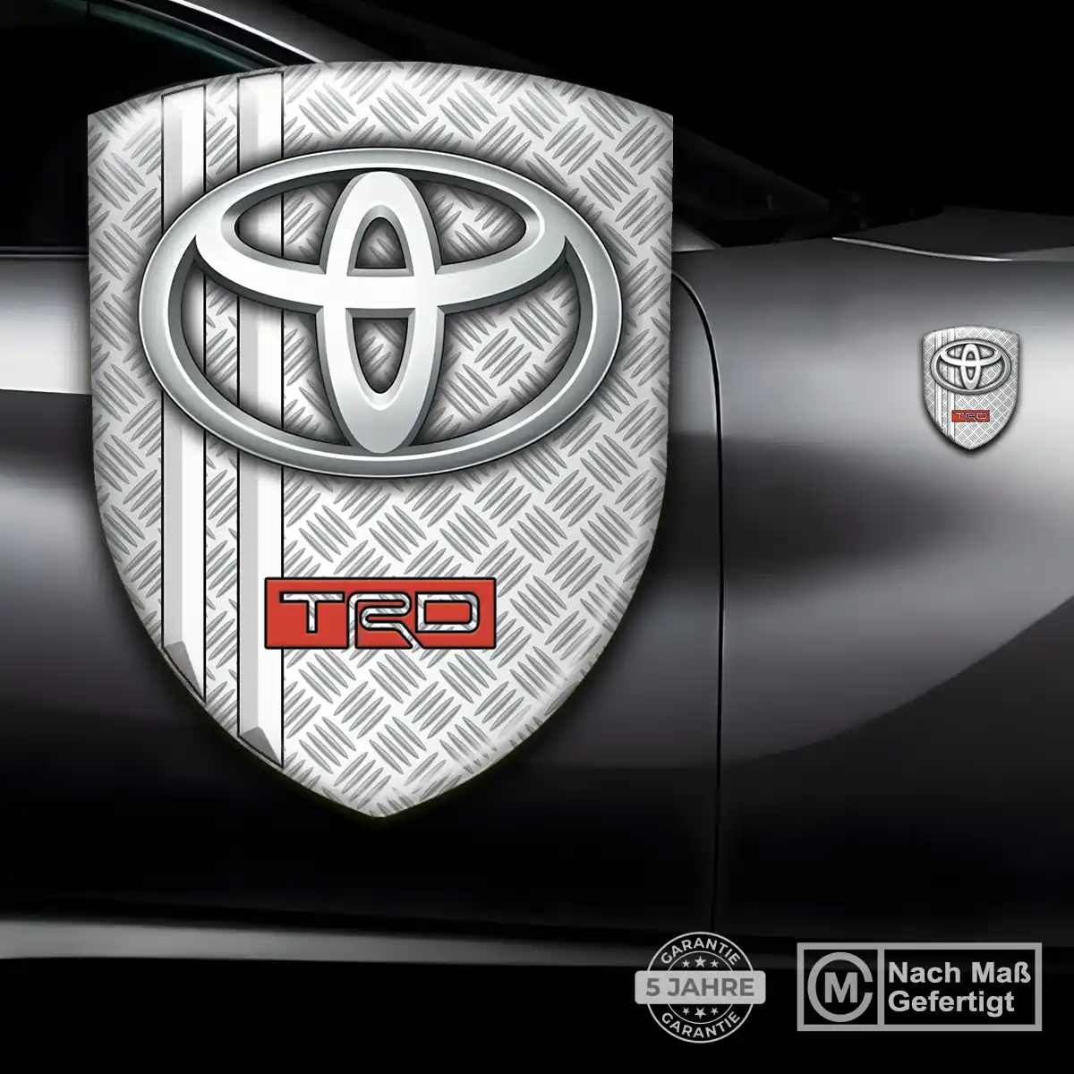 Toyota Silikon Aufkleber Auto Stilvolles Design