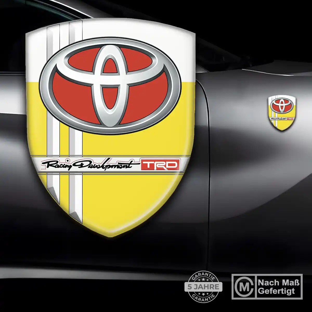 Toyota Silikon Aufkleber Stilvolles Design