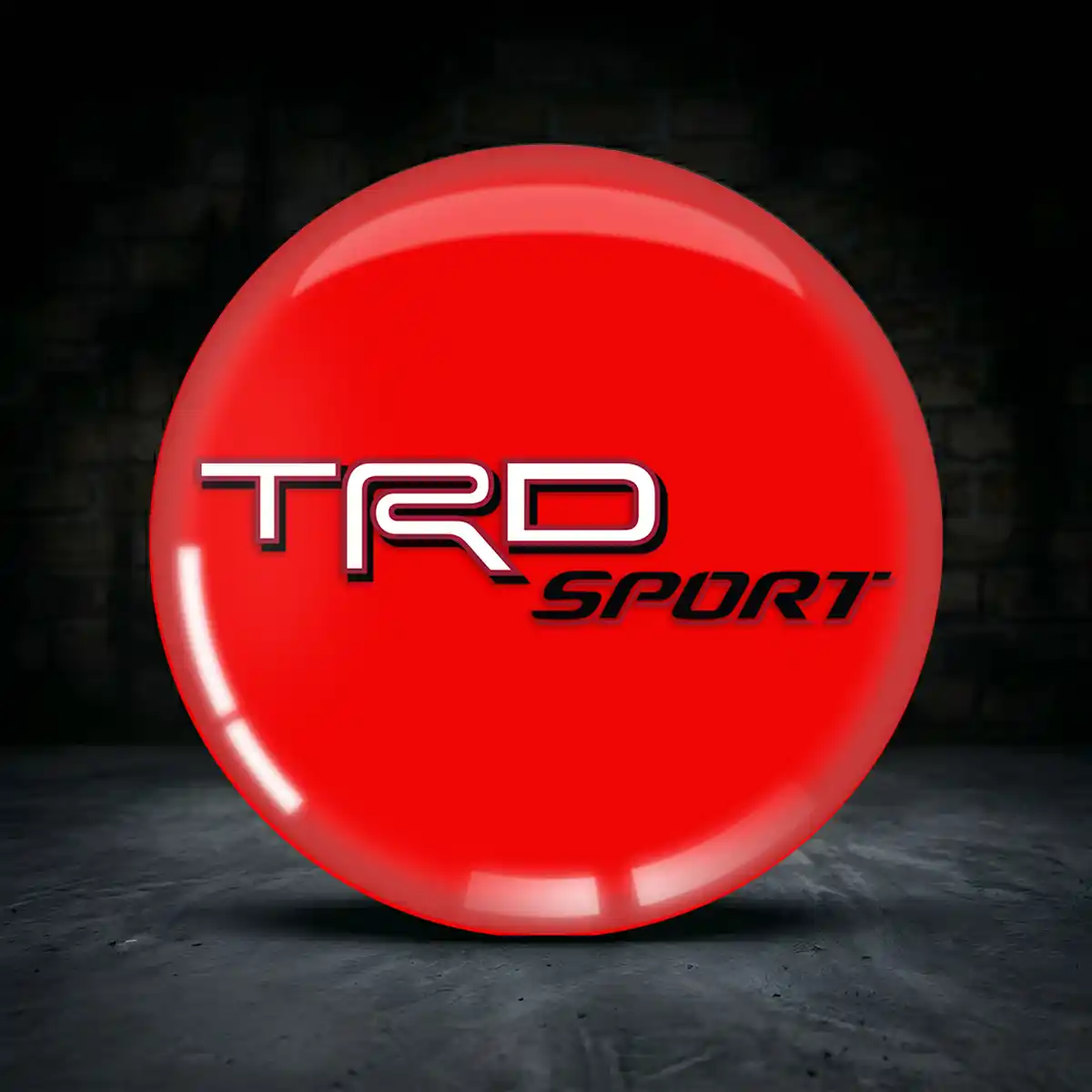 Toyota TRD Aufkleber 3D Gel Premiumqualität