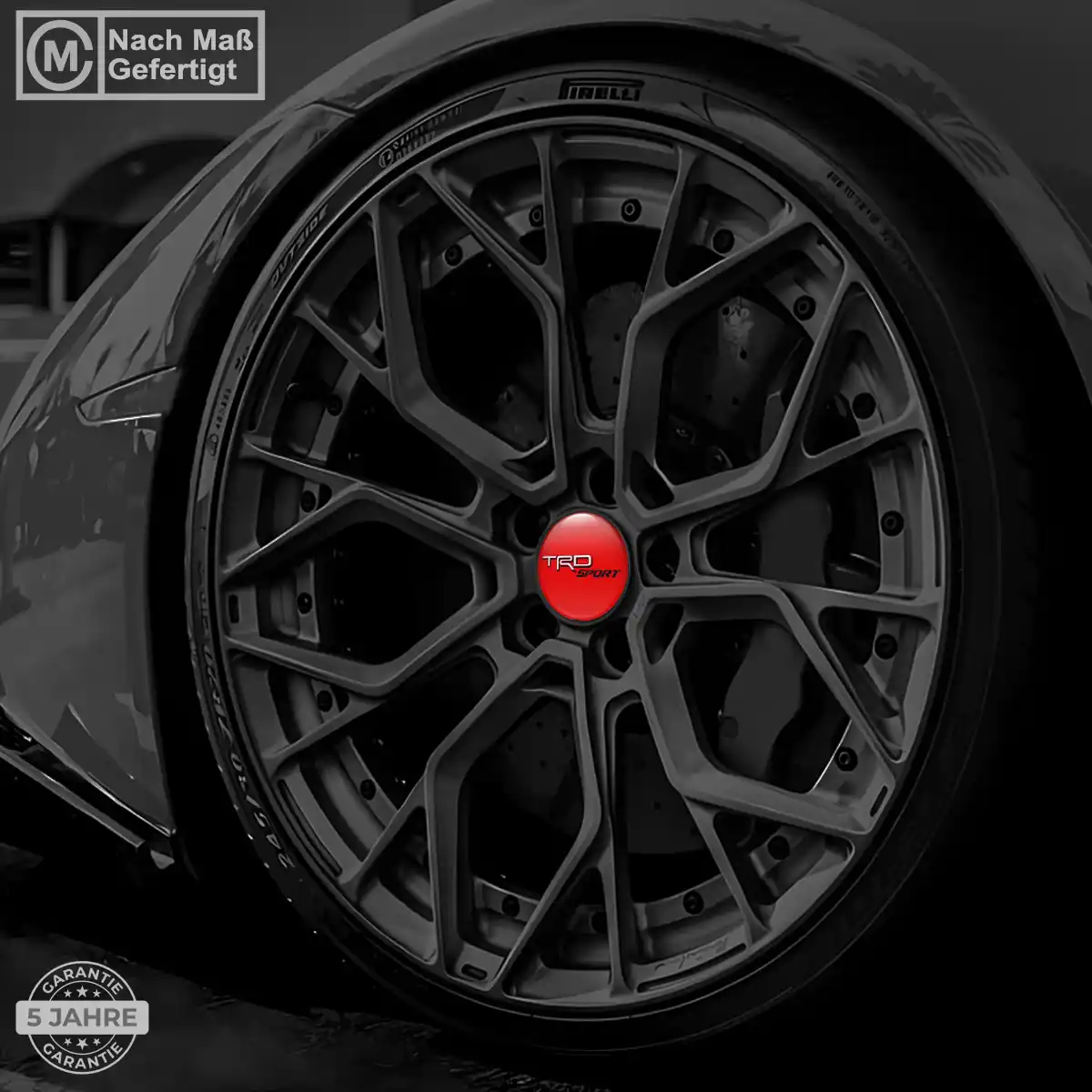 Toyota TRD Aufkleber 3D Gel Premiumqualität