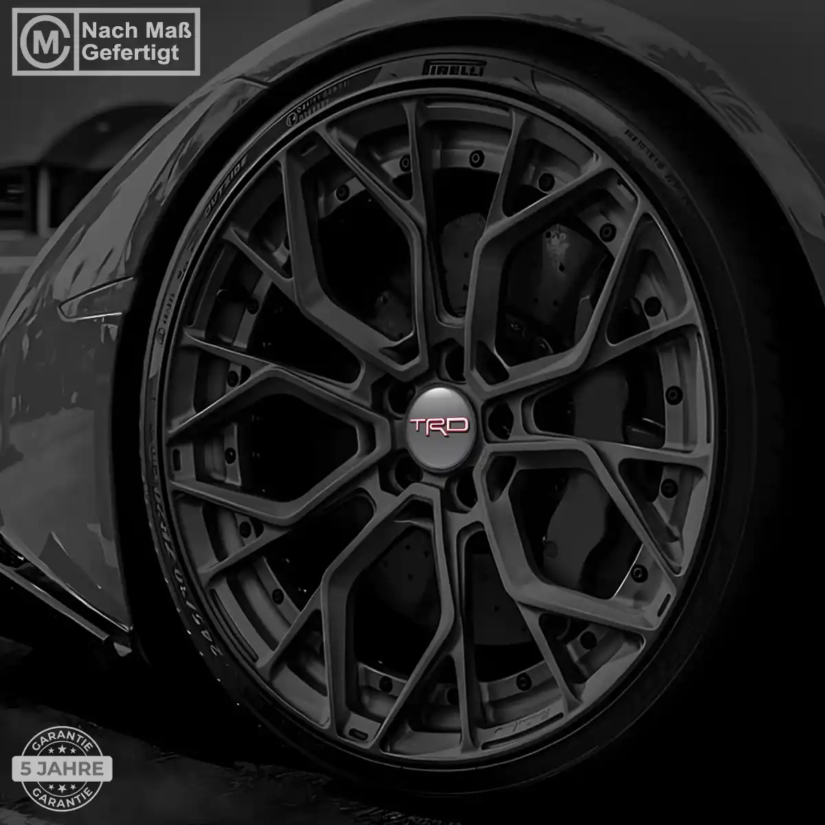 Toyota TRD Aufkleber 3D Gel Tuningfahrzeug