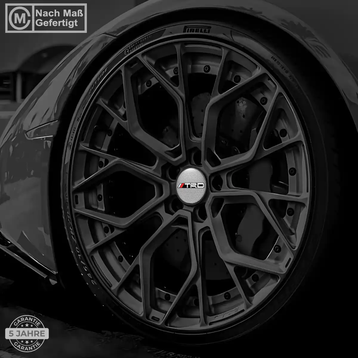 Toyota TRD Aufkleber Fur Radkappen Premium-Edition