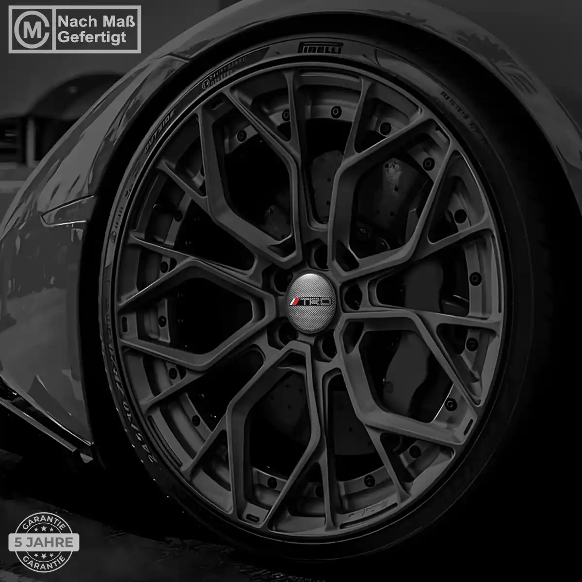 Toyota TRD Aufkleber Nabendeckel Elegantes Design