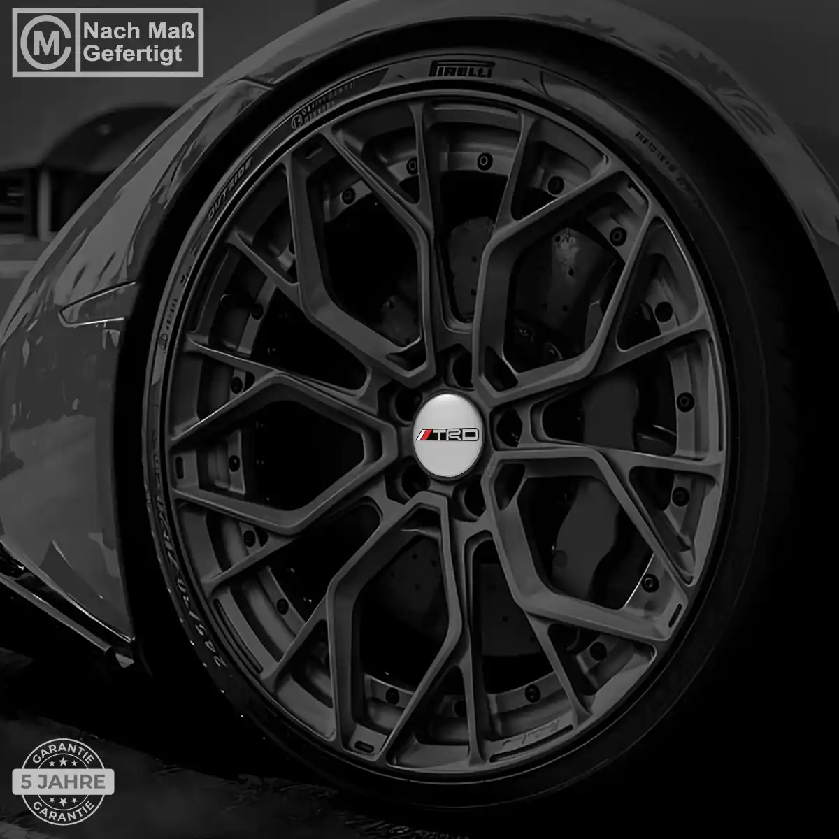 Toyota TRD Epoxidharz Embleme Premiumqualität
