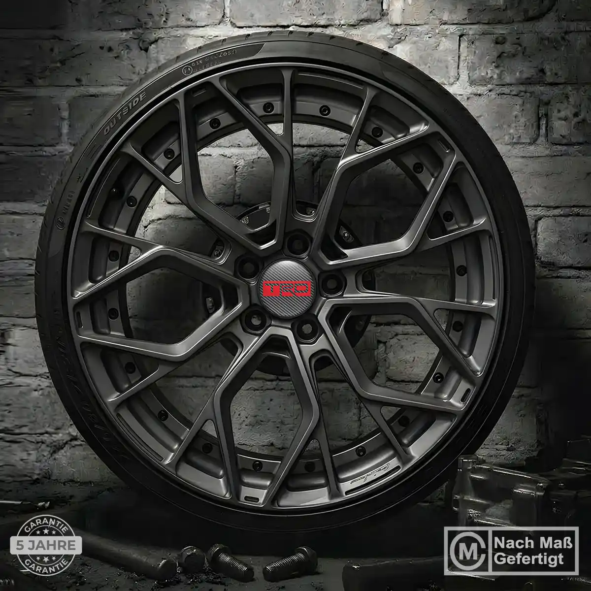 Toyota TRD Epoxidharz Embleme Stilvolles Design