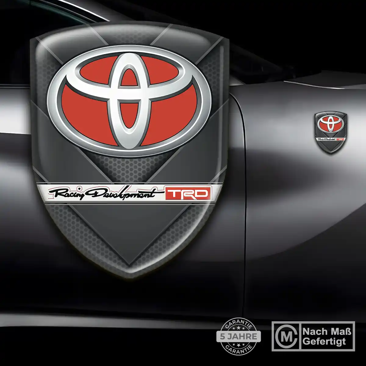 Toyota Wappen Aufkleber Auto Stilvolles Design
