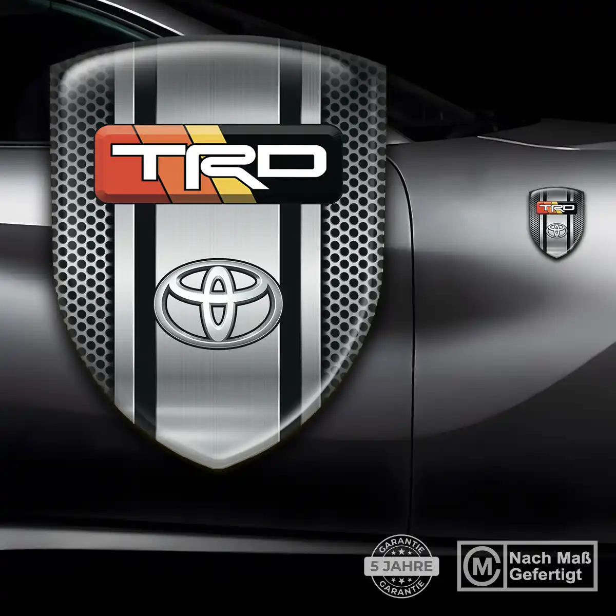 Toyota Wappen Emblem Aufkleber Auto Stilvolles Design