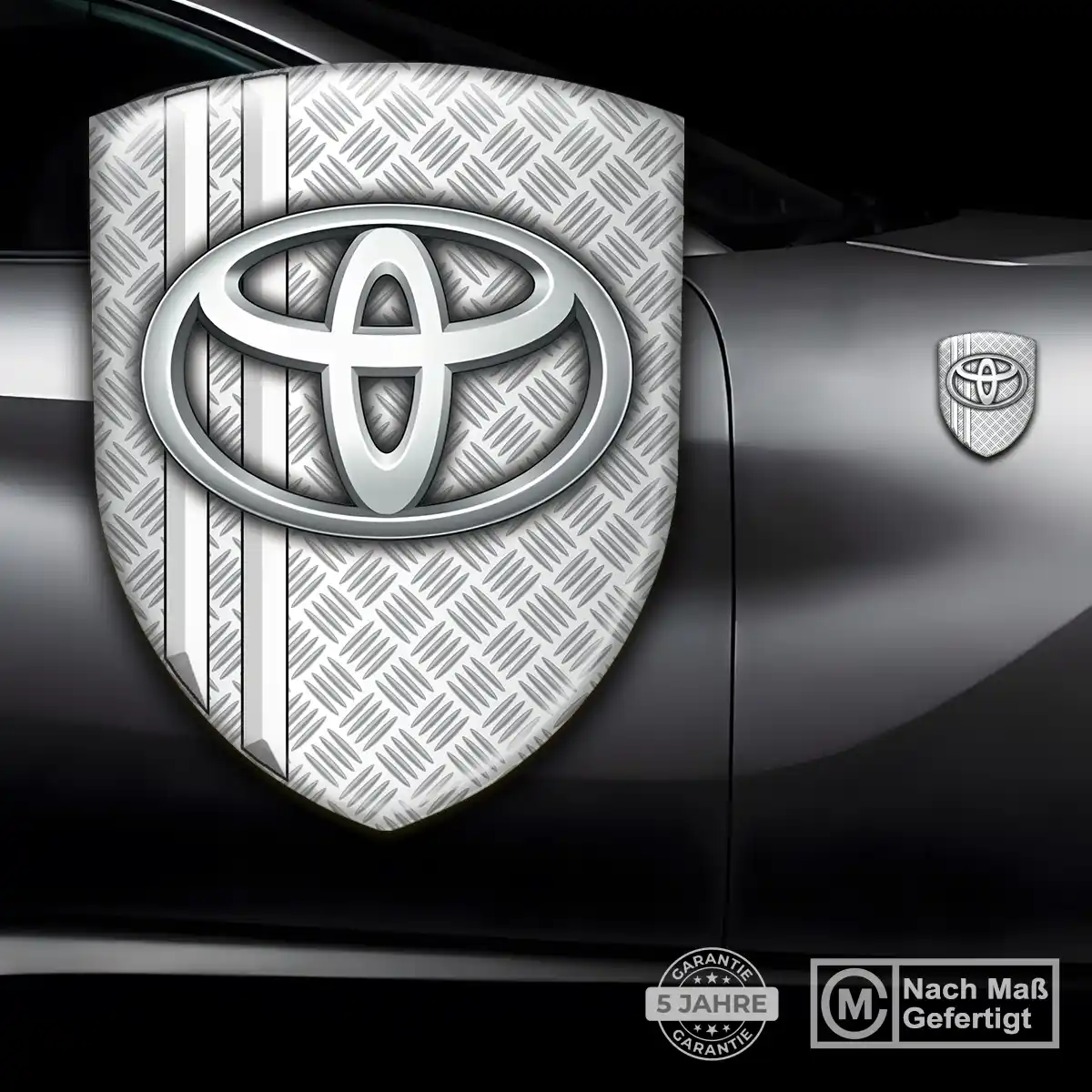Toyota Wappen Emblem Auto Stilvolles Design