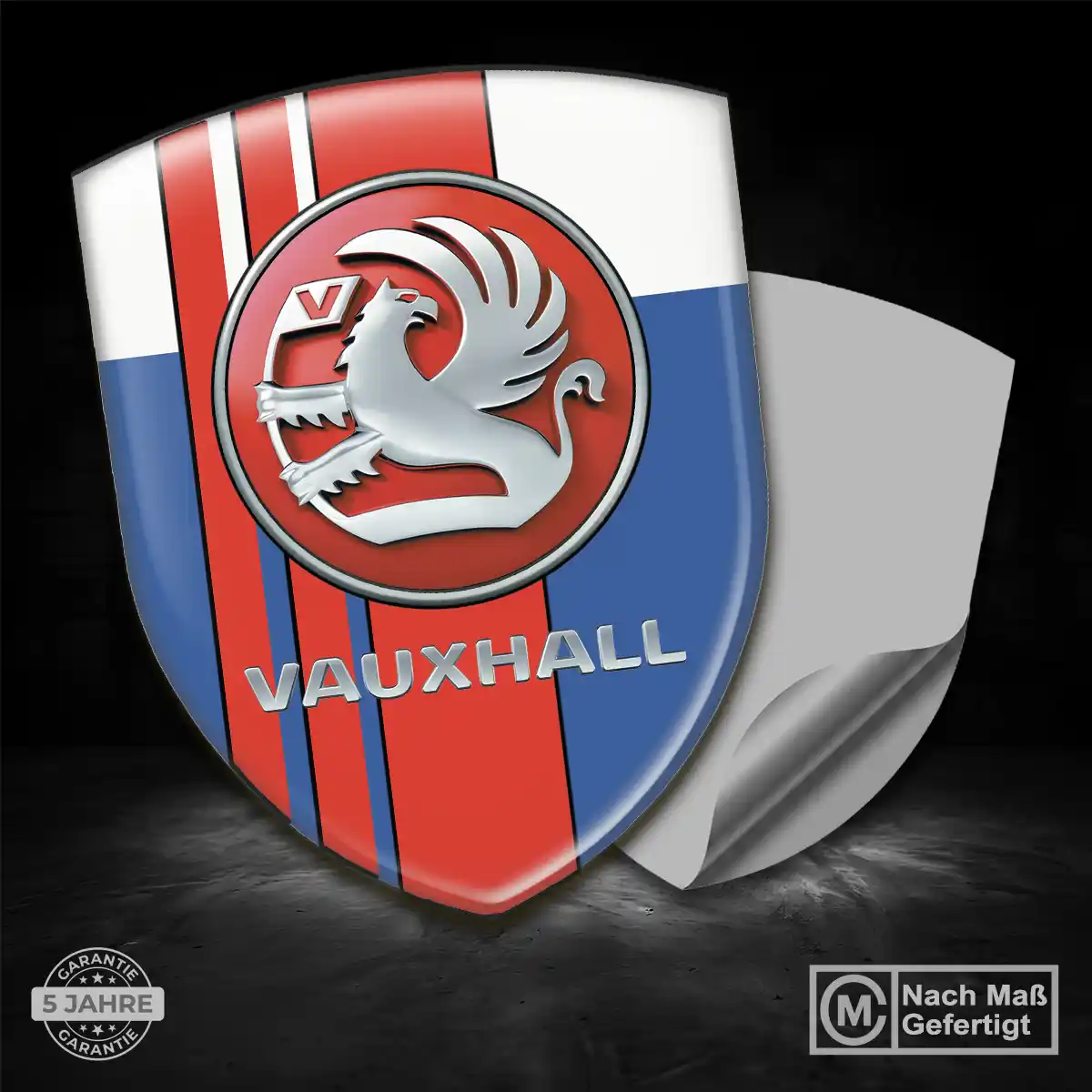 Vauxhall 3D Gel Aufkleber Auto Edles Design
