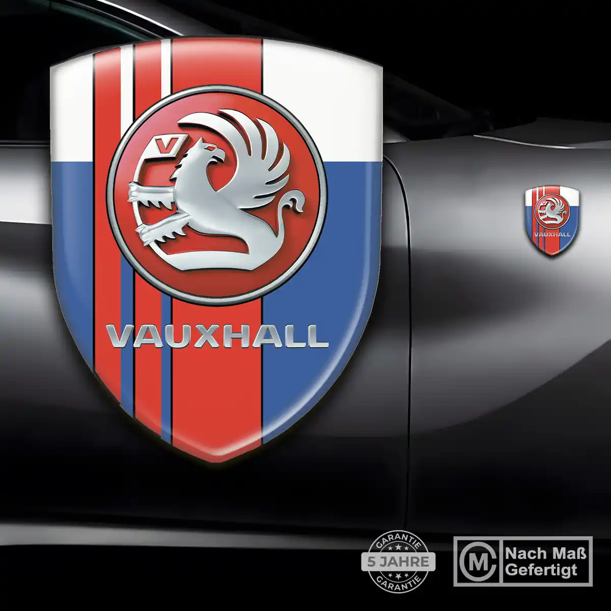 Vauxhall 3D Gel Aufkleber Auto Edles Design
