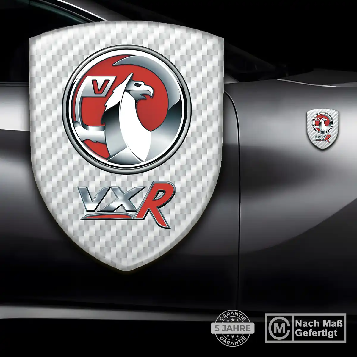 Vauxhall 3D Gel Aufkleber Auto Exterieurdesign