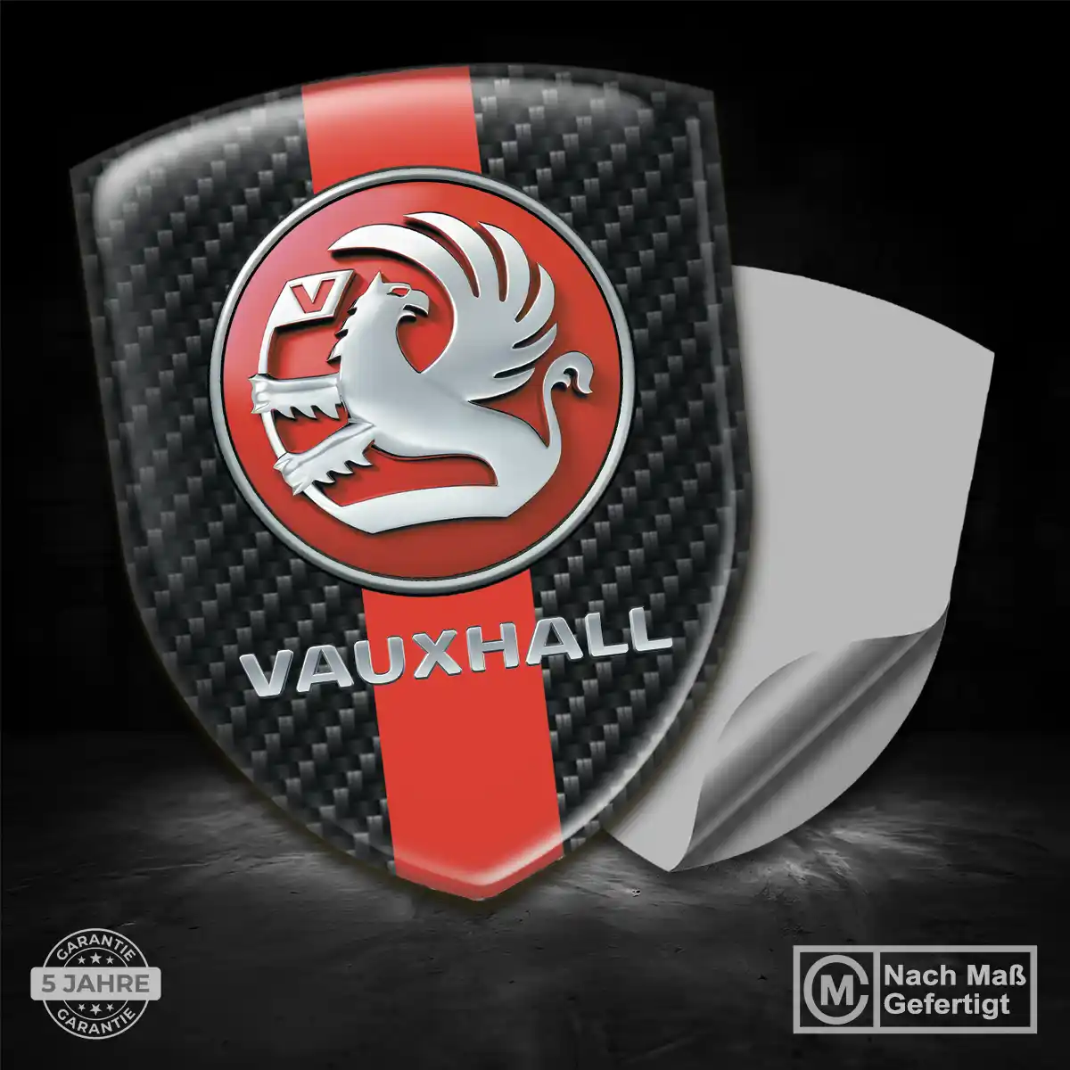 Vauxhall 3D Gel Aufkleber Auto Interieurdesign