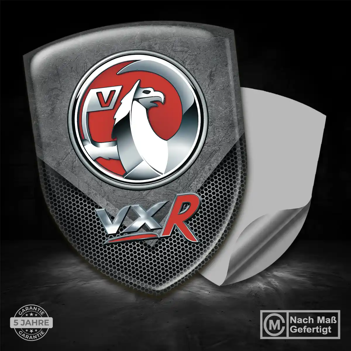 Vauxhall 3D Gel Aufkleber Auto Markenedition