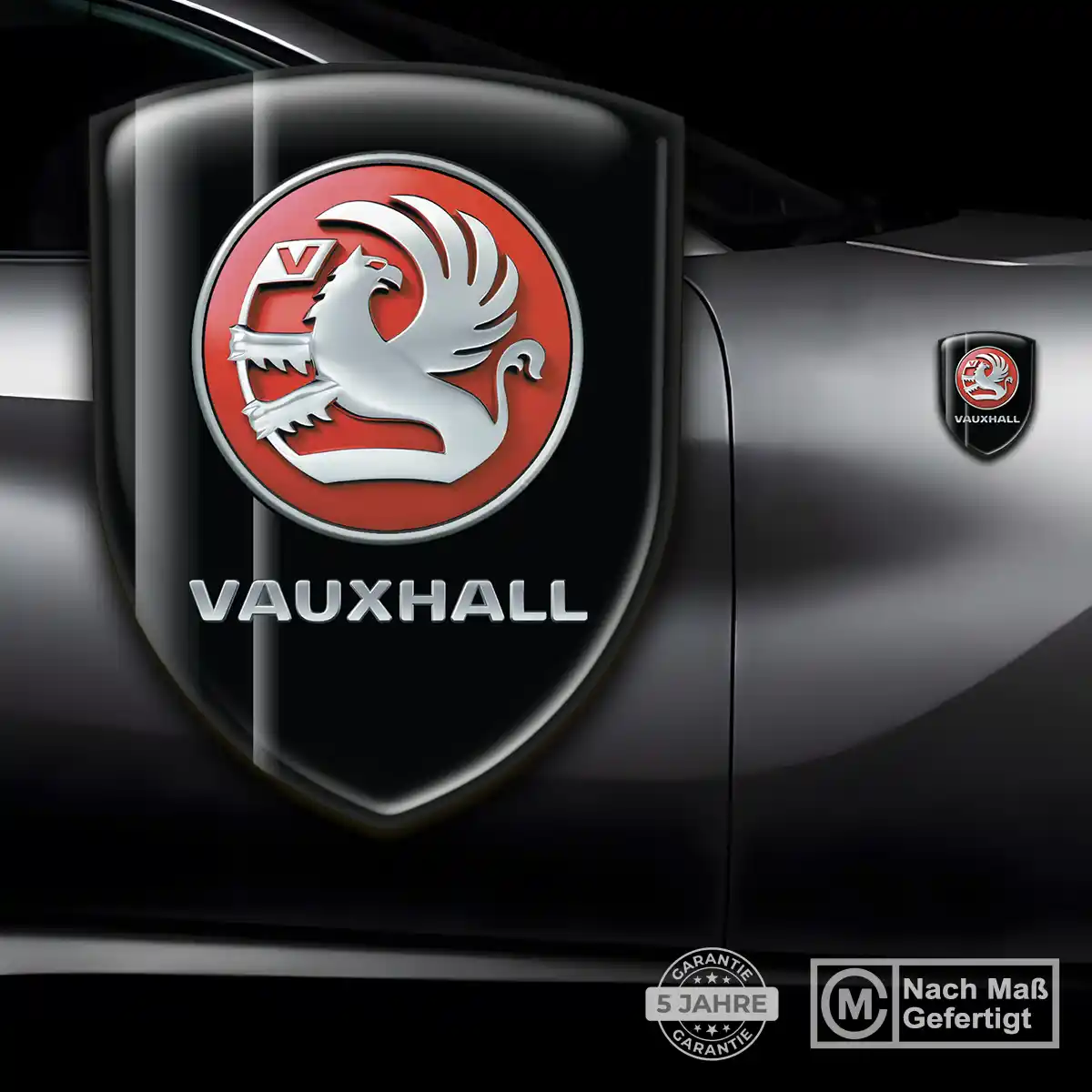 Vauxhall 3D Gel Aufkleber Edles Design