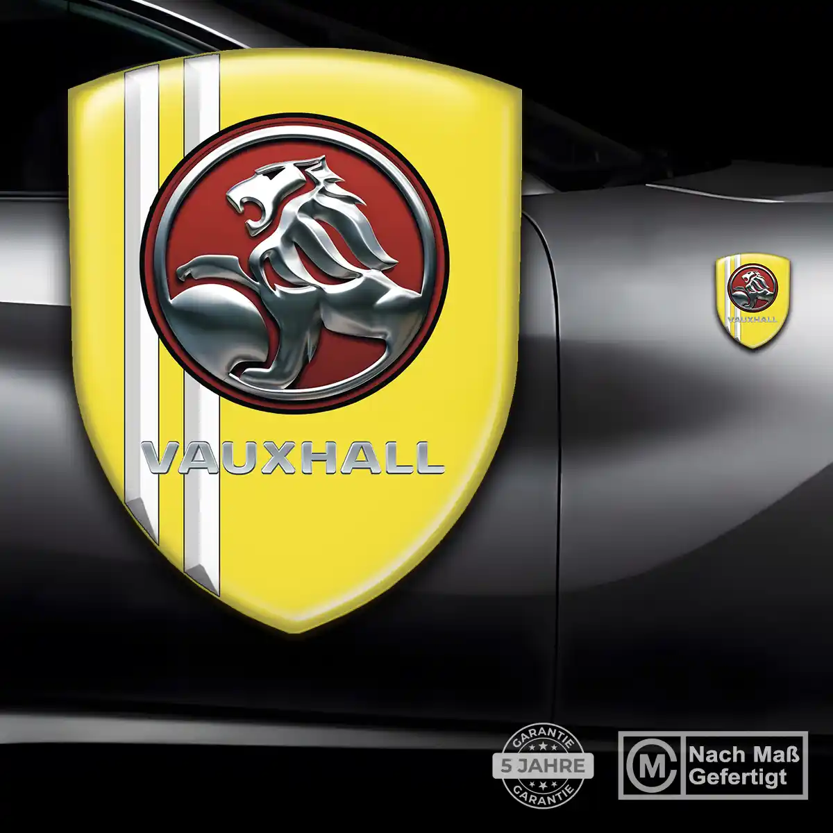 Vauxhall 3D Gel Aufkleber Emblem Anspruchsvolles Design