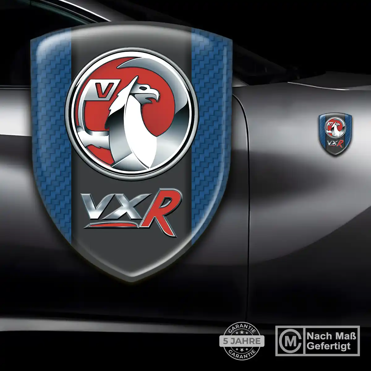 Vauxhall 3D Gel Aufkleber Emblem Auto Edles Design