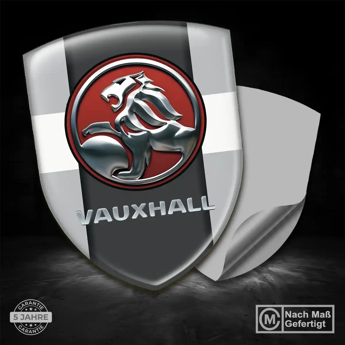 Vauxhall 3D Gel Aufkleber Emblem Auto Exterieurdesign