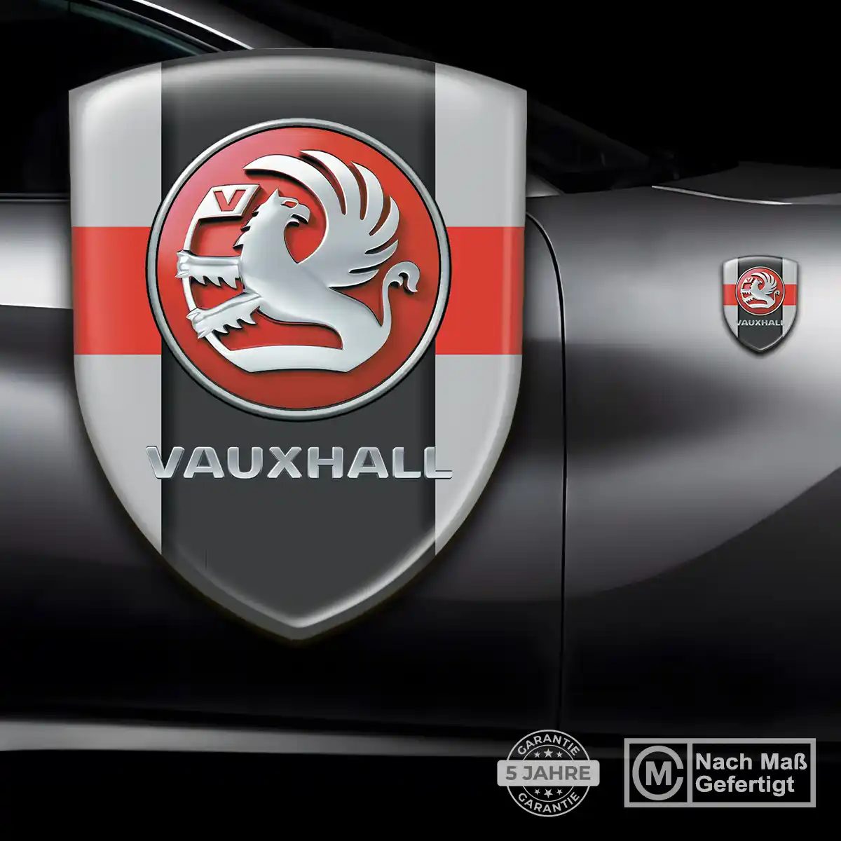 Vauxhall 3D Gel Aufkleber Emblem Auto Interieurdesign
