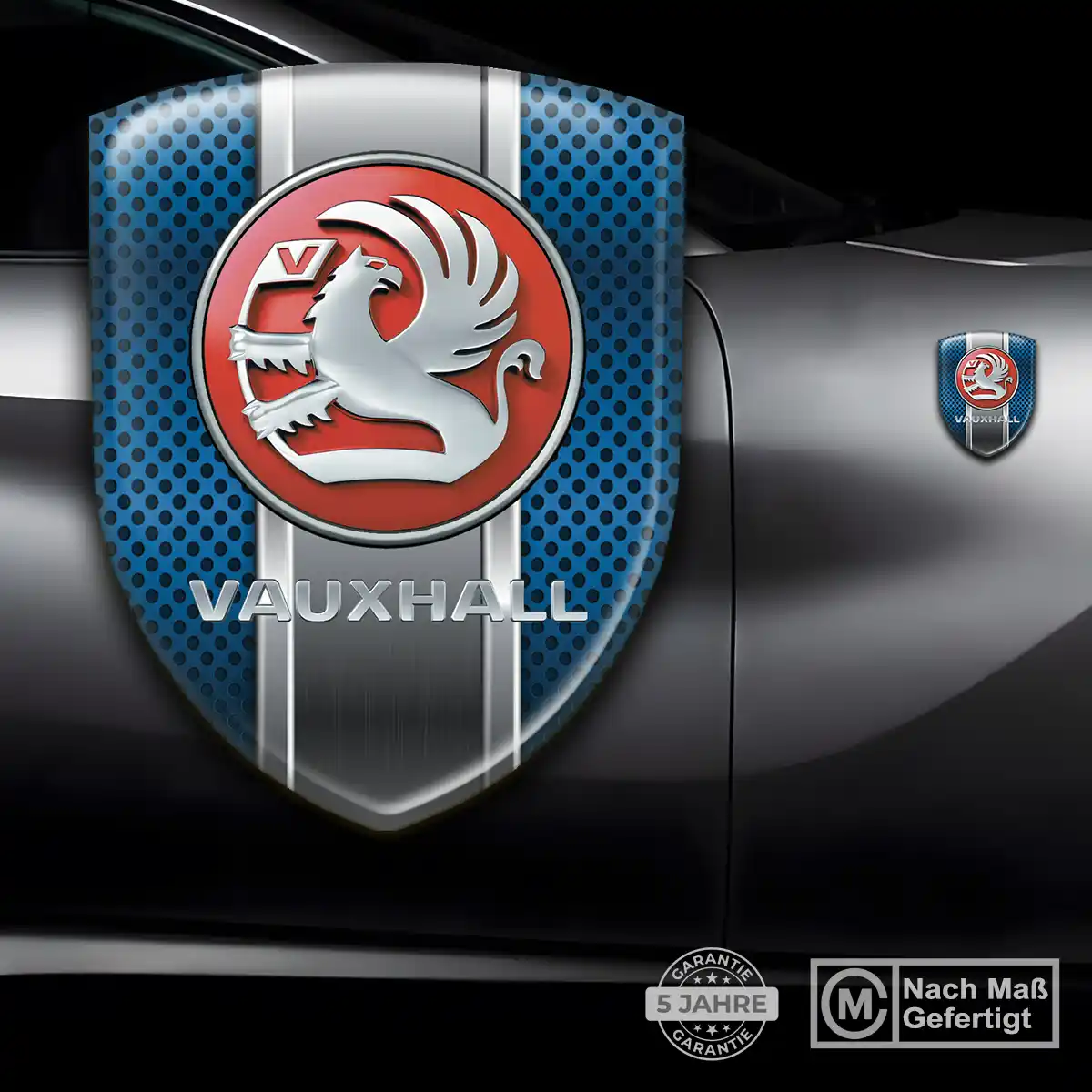 Vauxhall 3D Gel Aufkleber Emblem Auto Markenedition