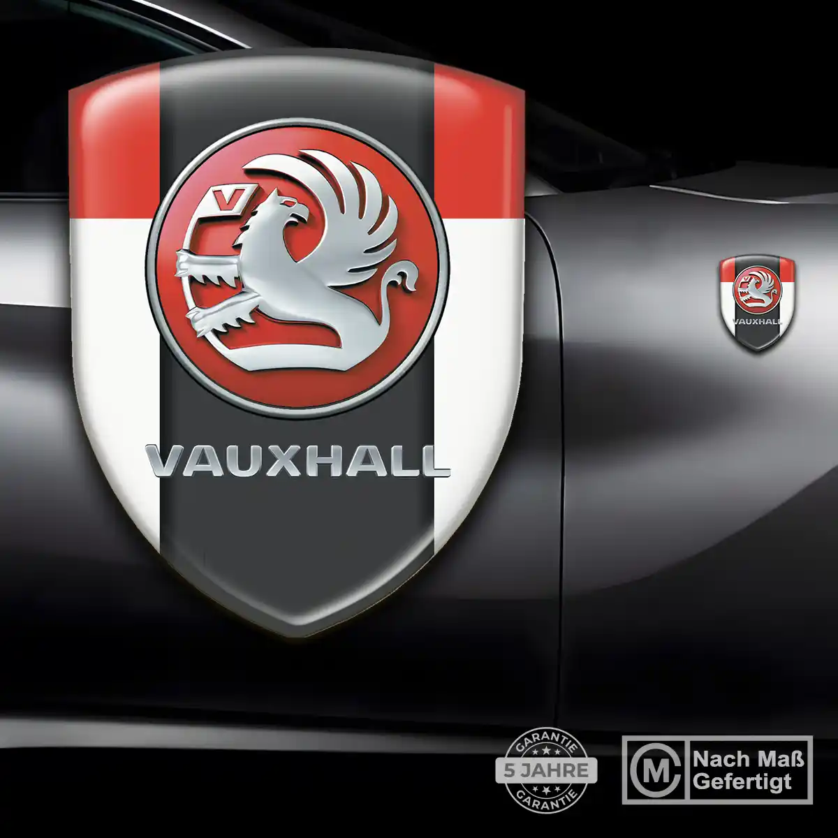 Vauxhall 3D Gel Aufkleber Emblem Auto Premiumqualität
