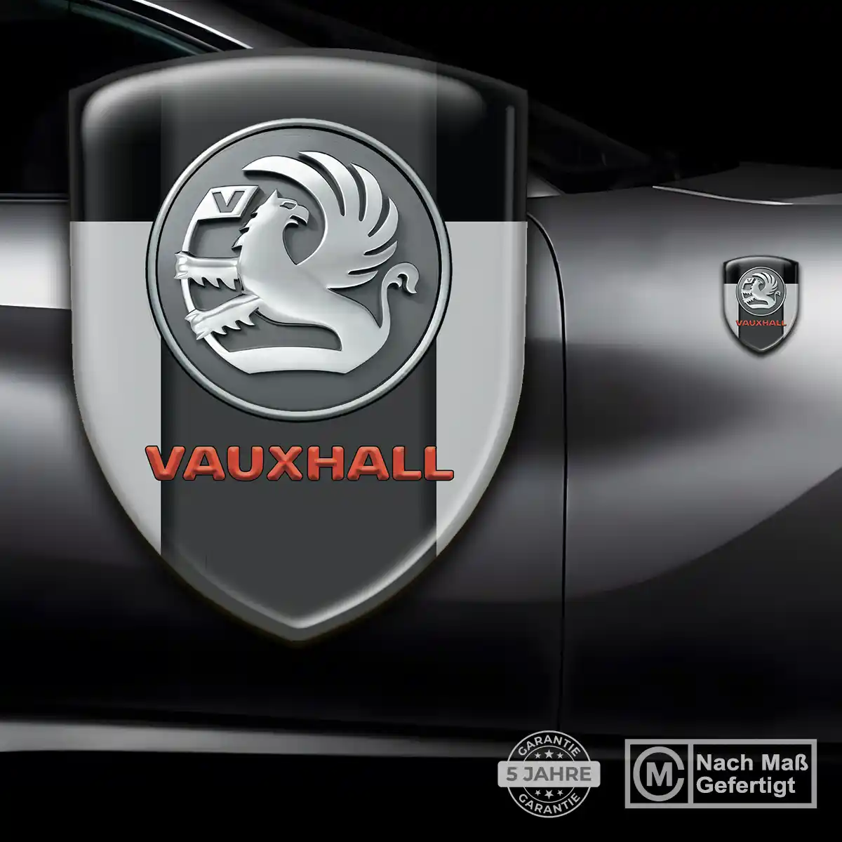 Vauxhall 3D Gel Aufkleber Emblem Edles Design