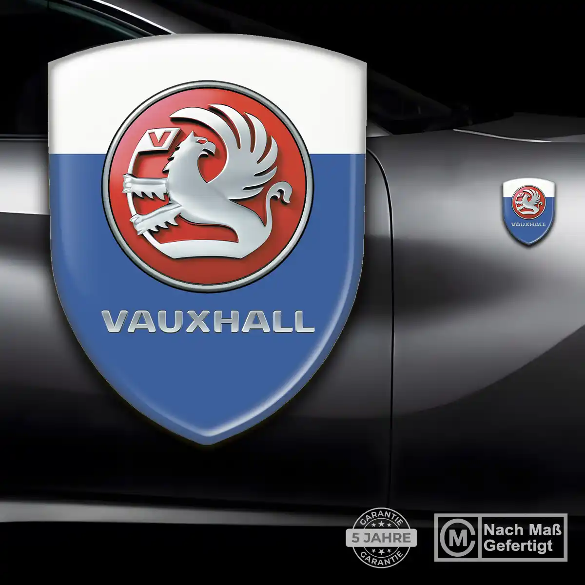 Vauxhall 3D Gel Aufkleber Emblem Elegantes Design