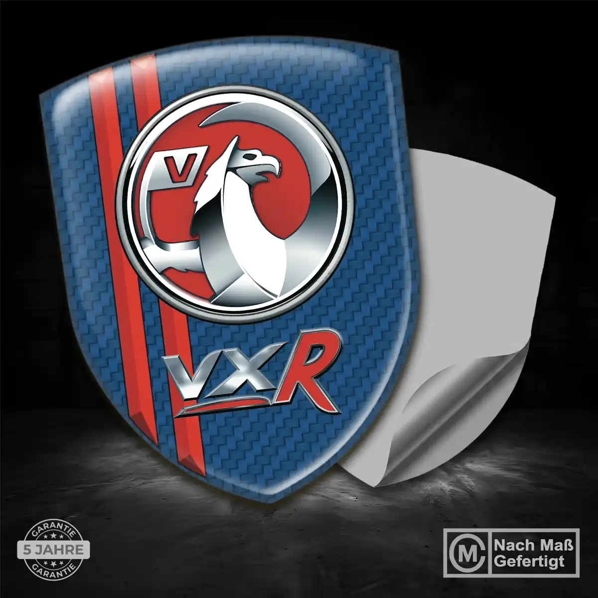 Vauxhall 3D Gel Aufkleber Emblem Limitierte Auflage