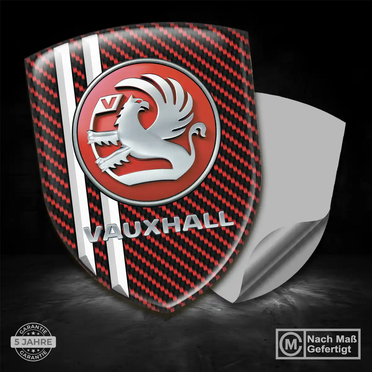 Vauxhall 3D Gel Aufkleber Emblem Luxus-Edition