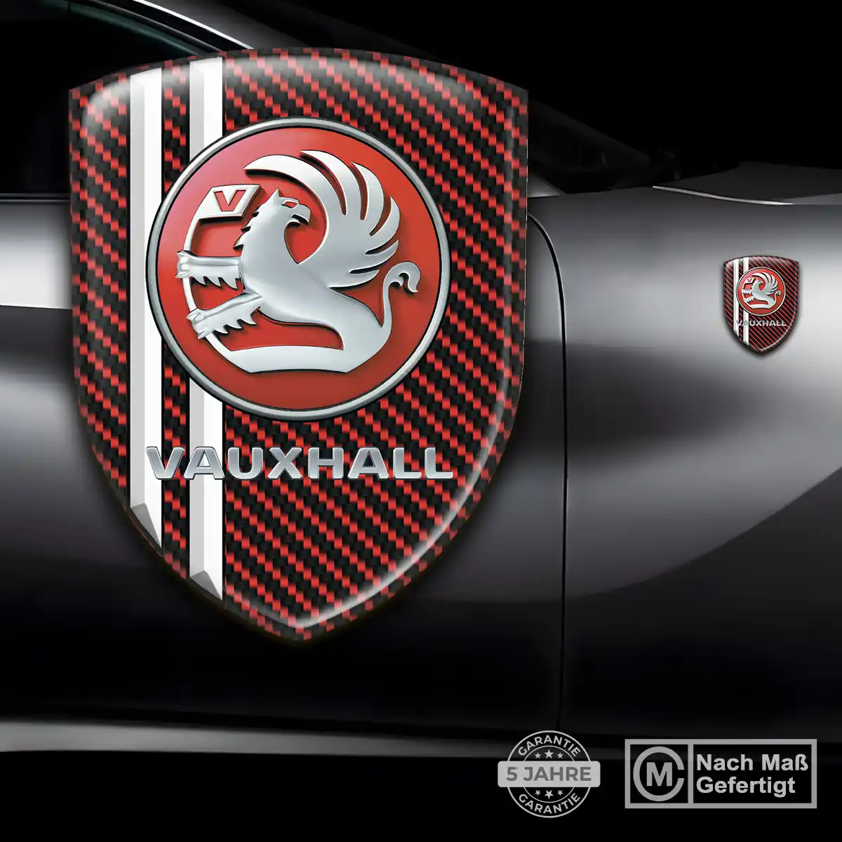 Vauxhall 3D Gel Aufkleber Emblem Luxus-Edition