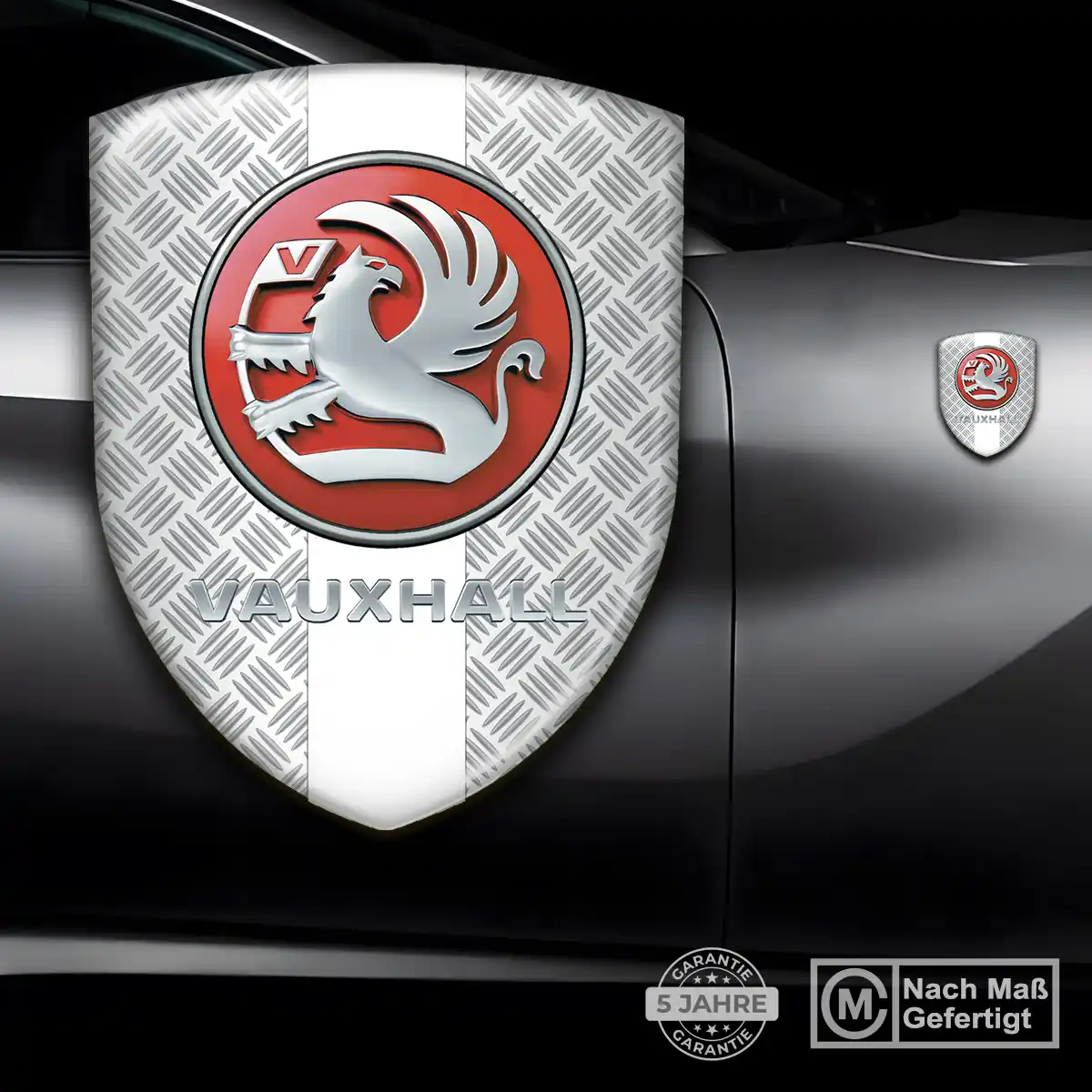 Vauxhall 3D Gel Aufkleber Emblem Markenedition
