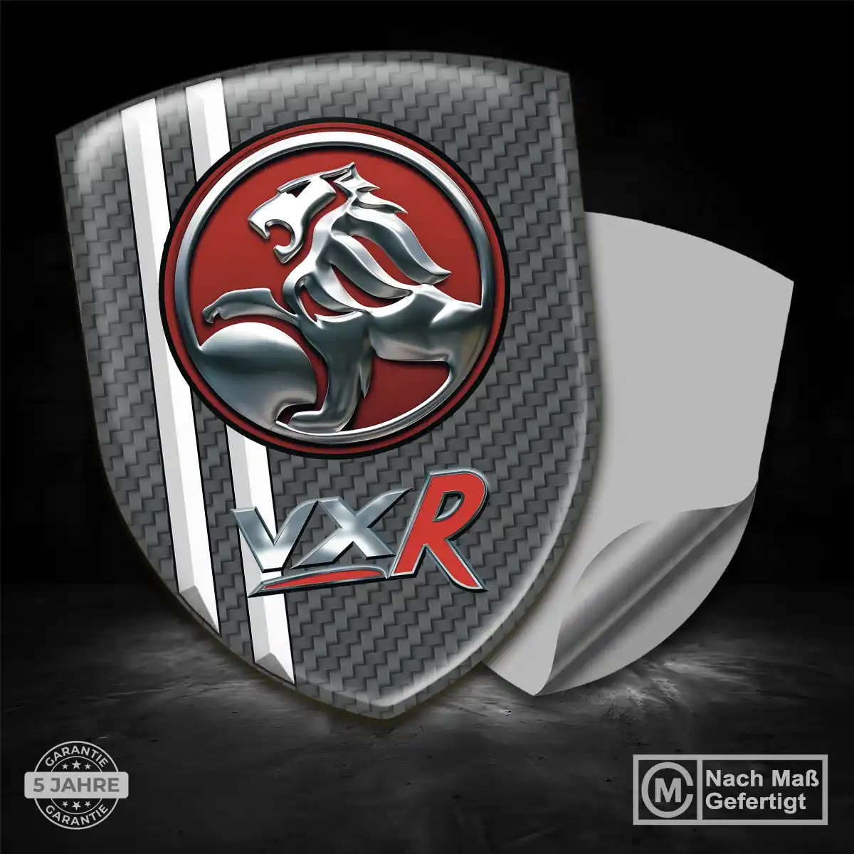 Vauxhall 3D Gel Aufkleber Emblem Modernes Design