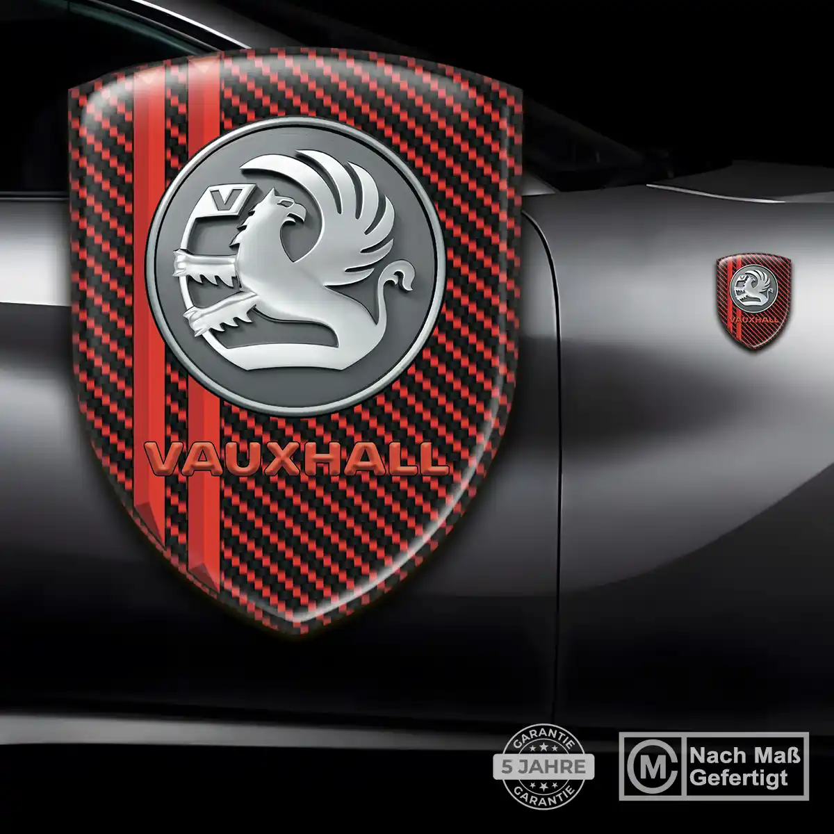 Vauxhall 3D Gel Aufkleber Emblem Premiumqualität