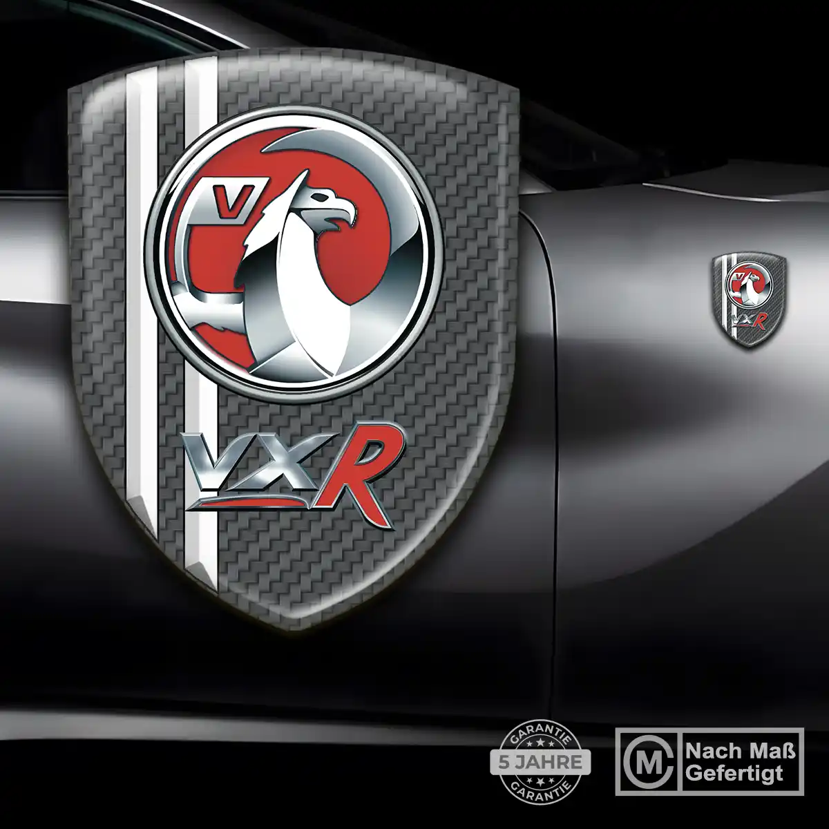 Vauxhall 3D Gel Aufkleber Emblem Stilvolles Design