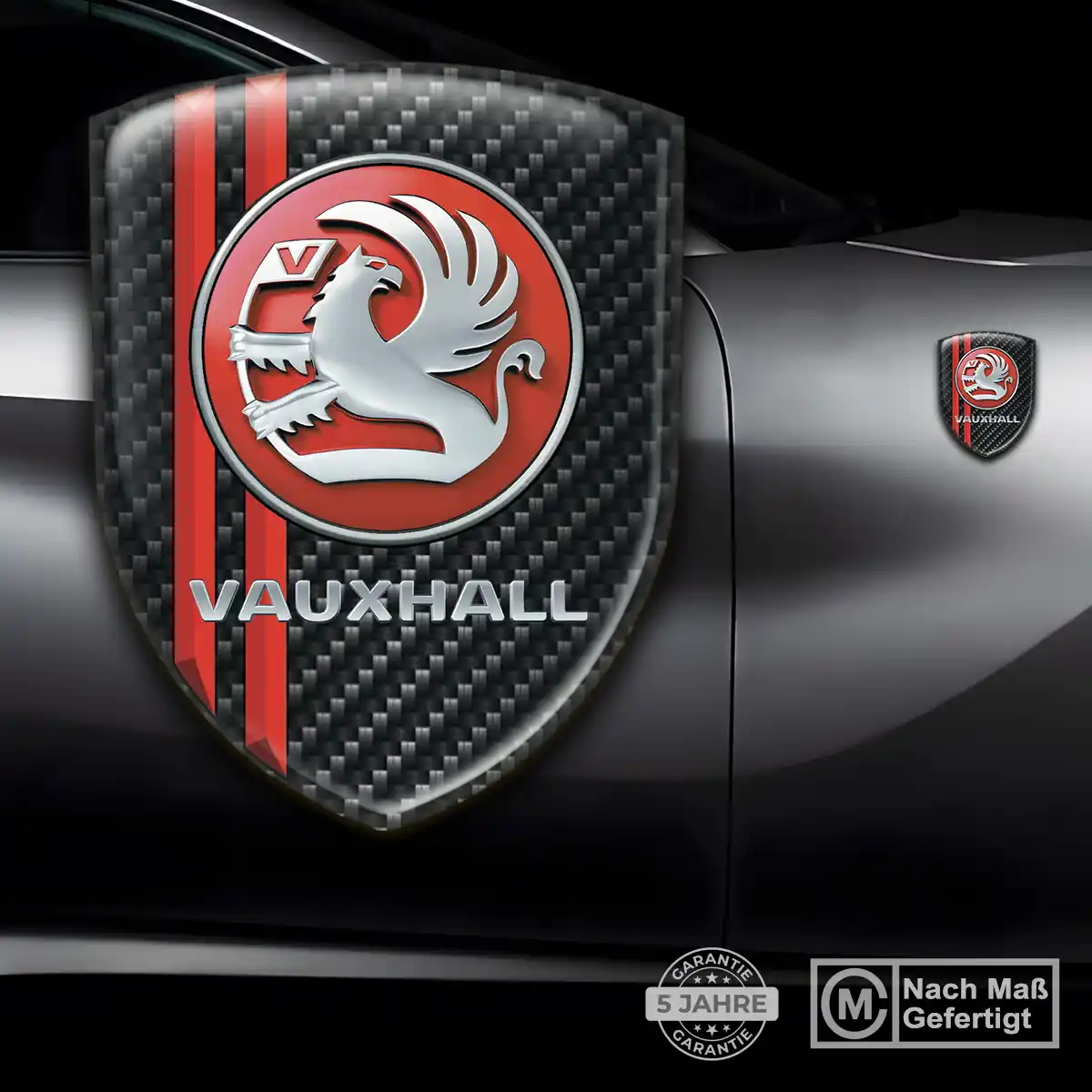 Vauxhall 3D Gel Aufkleber Embleme Auto Exterieurdesign