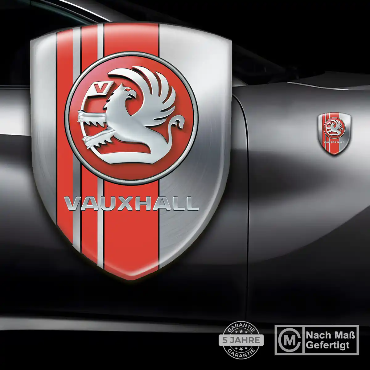 Vauxhall 3D Gel Aufkleber Embleme Auto Premium-Edition