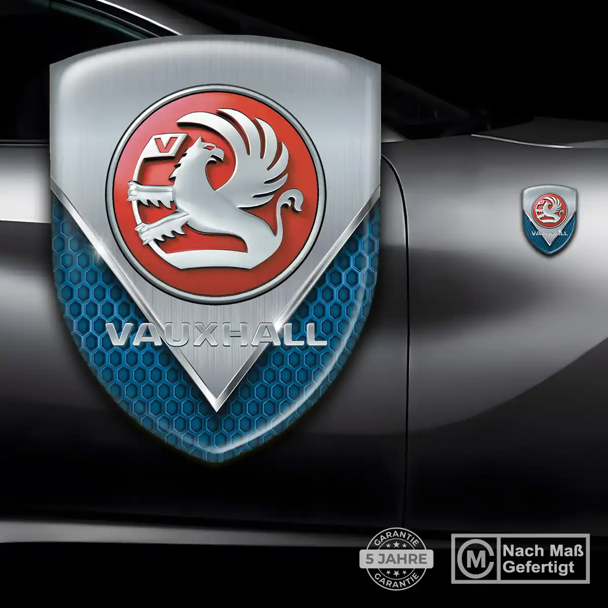 Vauxhall 3D Gel Aufkleber Embleme Auto Stilvolles Design
